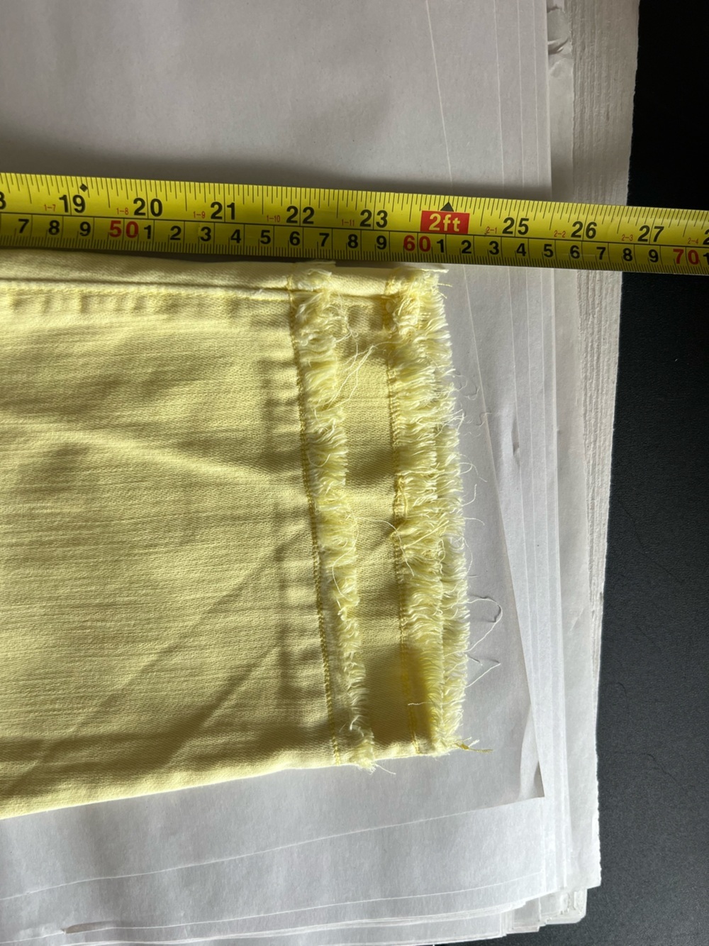 NWT Chico's So Slimming Double Stack Fray Girlfriend Crop Jeans - Pineapple - Picture 8 of 8